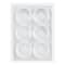 Scotch™ Round Self-Adhesive Bumpers, Clear